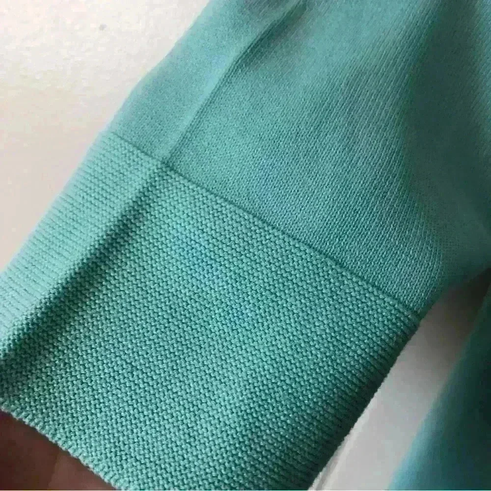 Coldwater Creek 3/4 Sleeve Silk / Cotton Blend Cardigan Size M - Picture 3 of 5